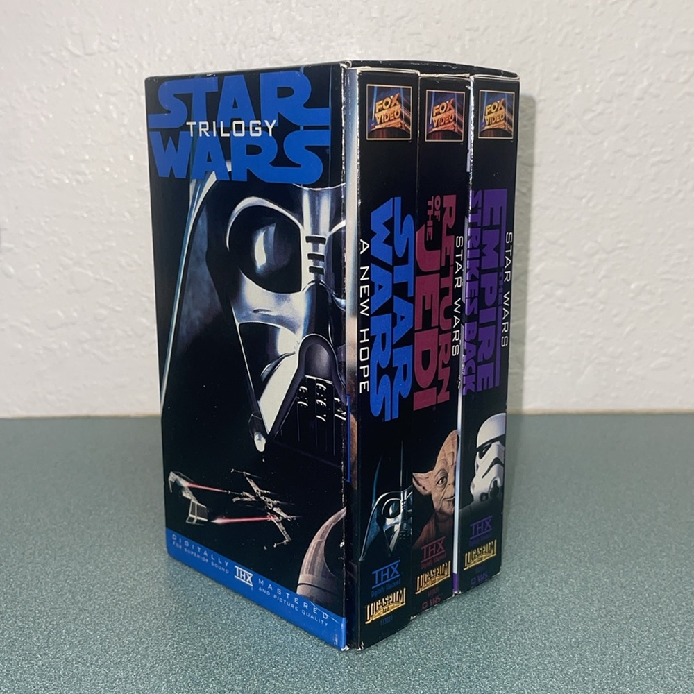 Star Wars Trilogy VHS Tapes ‼️‼️ Vintage